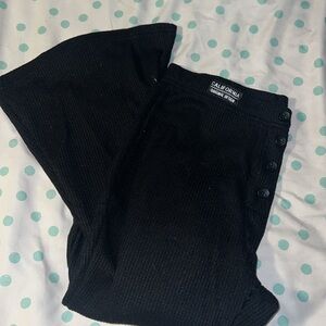 Black Flare Pants